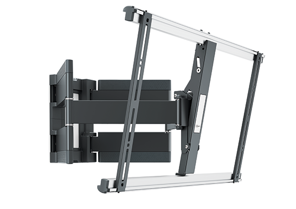 An image of THIN 550 ExtraThin Full-Motion TV Wall Mount (Black) 40-100"